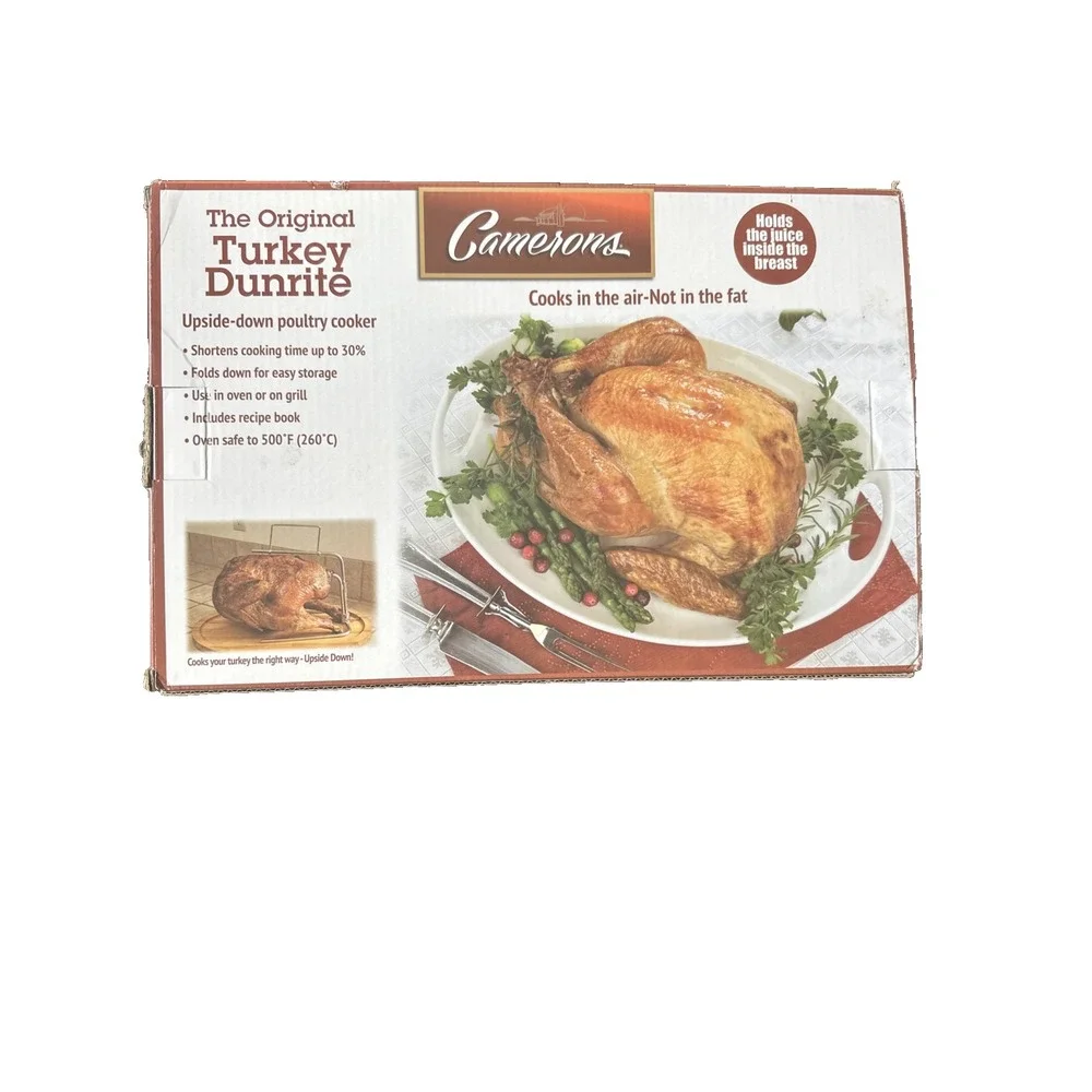 Camerons The Original Turkey DunRite Cooks in The Air-Not in The Fat Food